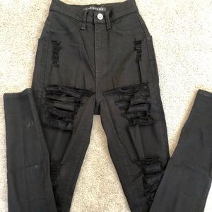Fashion nova destroyed jeans 1